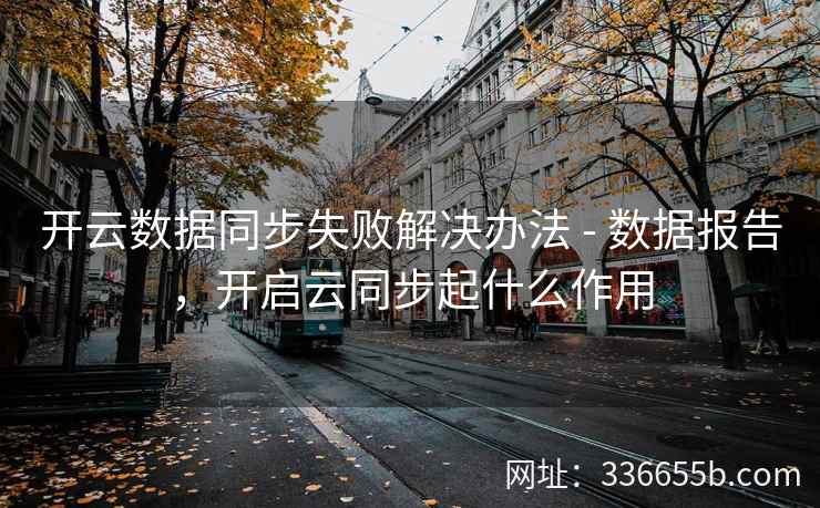 开云数据同步失败解决办法 - 数据报告，开启云同步起什么作用