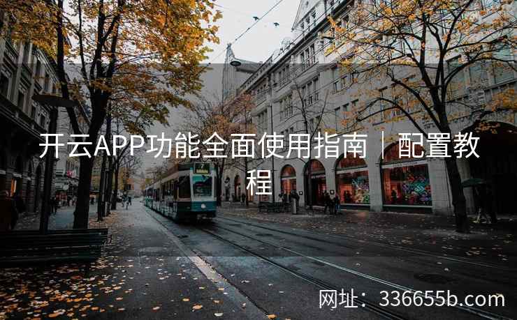 开云APP功能全面使用指南｜配置教程